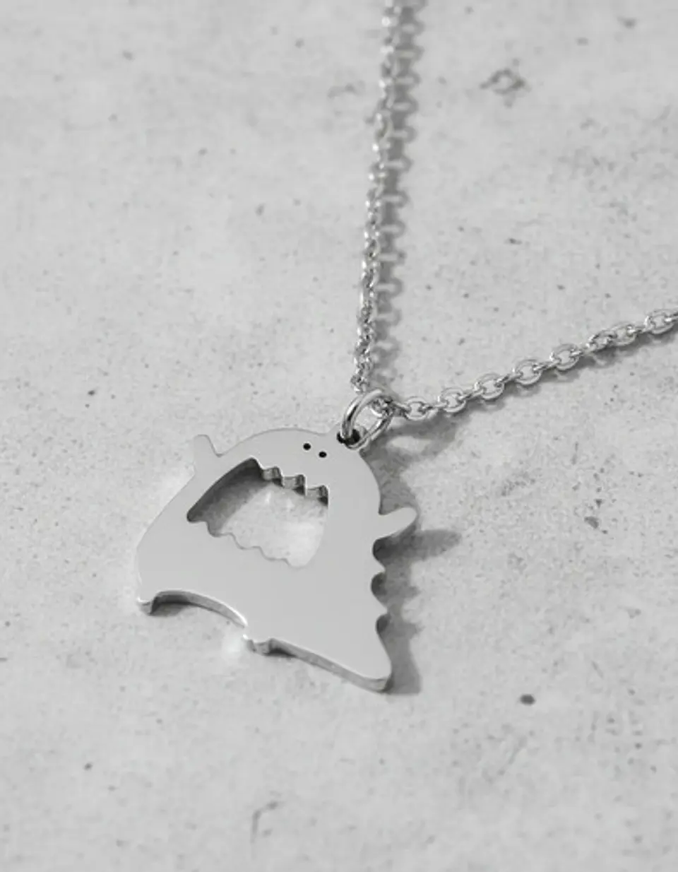 Collar Cute En Acero Para Hombre Y Mujer Dije Cute Monstruo 13