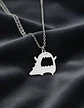 Collar Cute En Acero Para Hombre Y Mujer Dije Cute Monstruo - Miniatura 14
