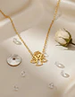 Collar En Acero Para Mujer Dije Cute De Angel De La Guardia - Miniatura 4