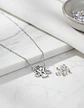 Collar En Acero Para Mujer Dije Cute De Angel De La Guardia - Miniatura 11