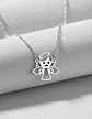 Collar En Acero Para Mujer Dije Cute De Angel De La Guardia - Miniatura 13