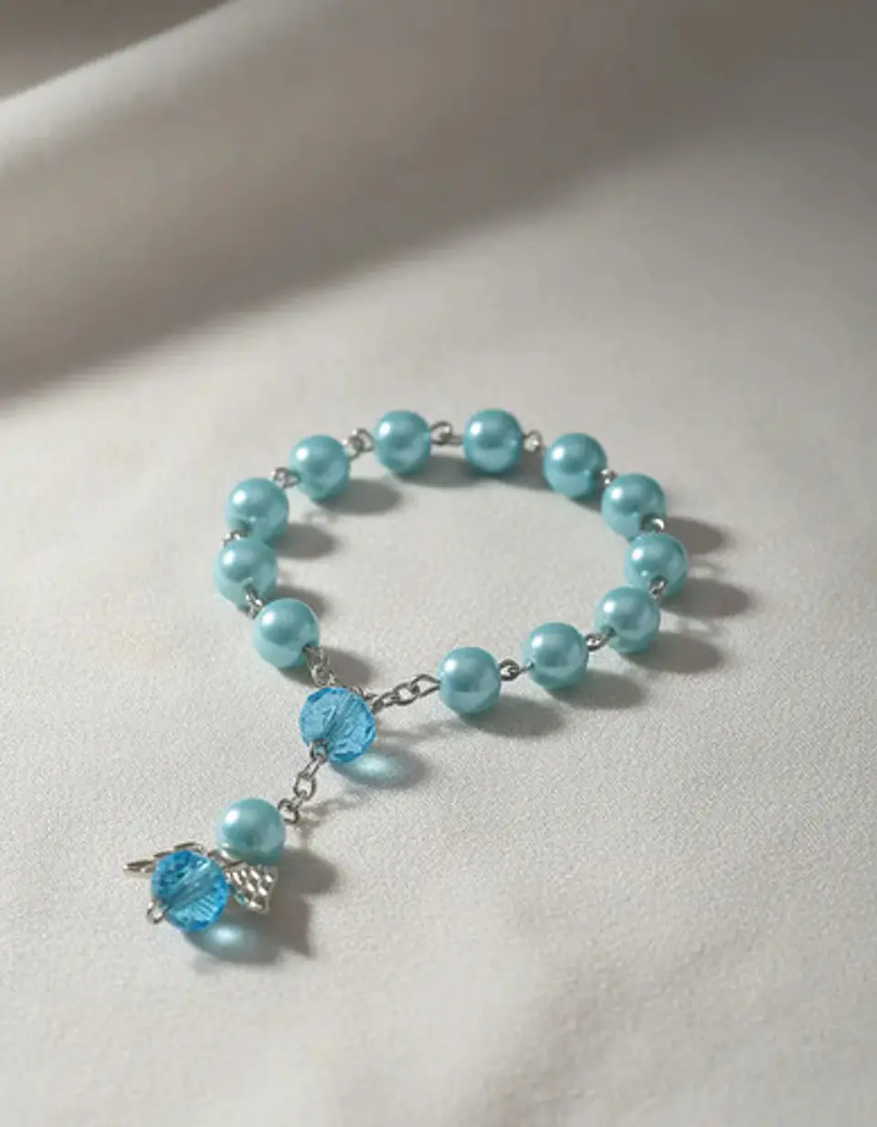 Set De 6 Pulseras Niños Rosario Ángel De La Guarda Bautismos 6
