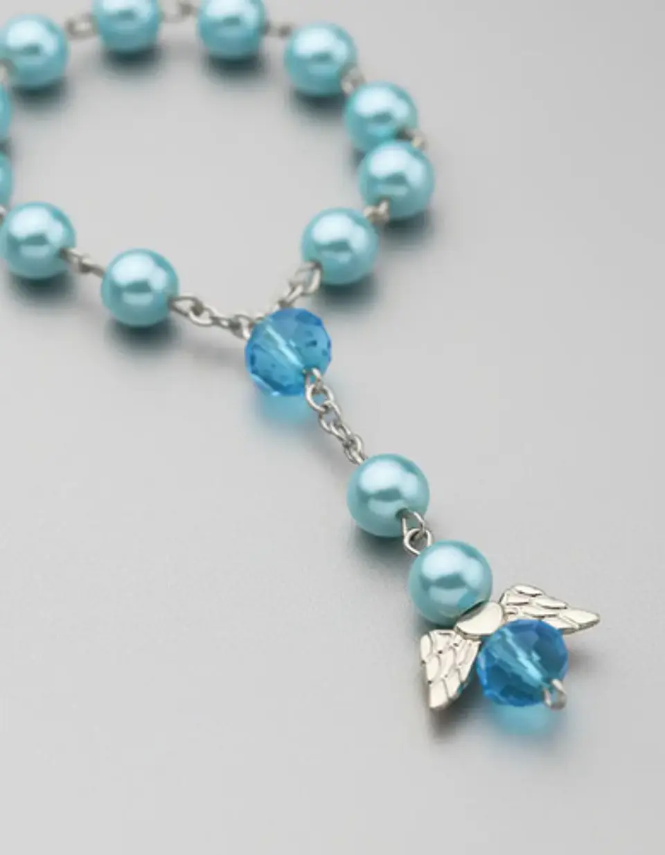 Set De 6 Pulseras Niños Rosario Ángel De La Guarda Bautismos 8