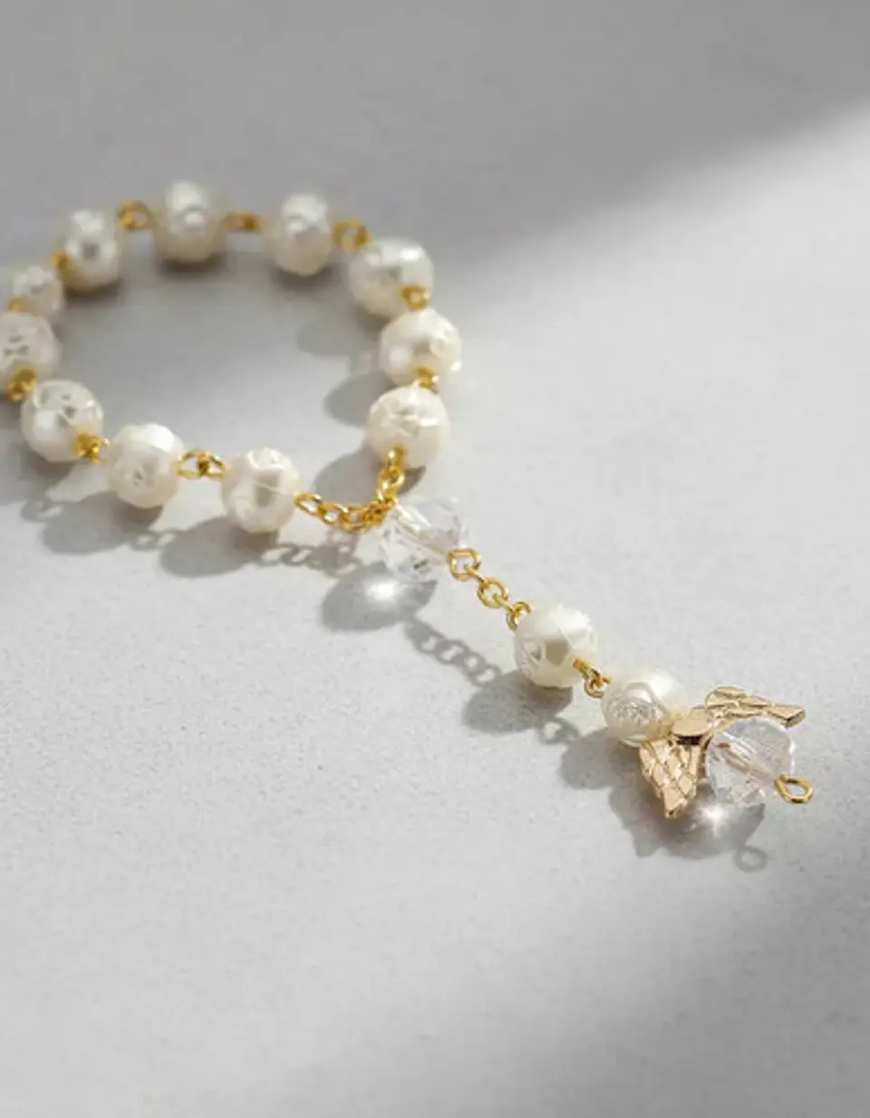 Set De 6 Pulseras Niños Rosario Ángel De La Guarda Bautismos 16