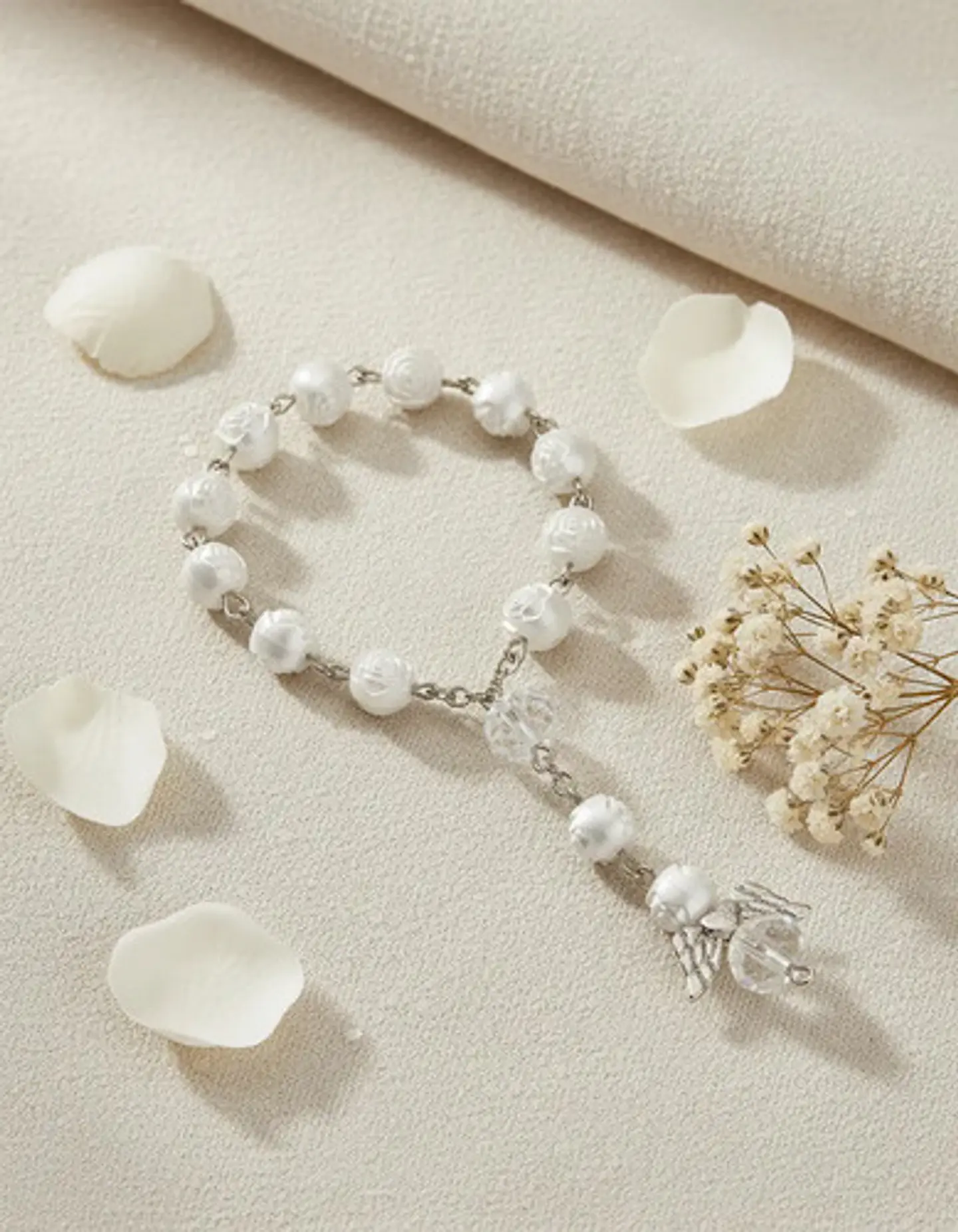 Set De 6 Pulseras Niños Rosario Ángel De La Guarda Bautismos 21