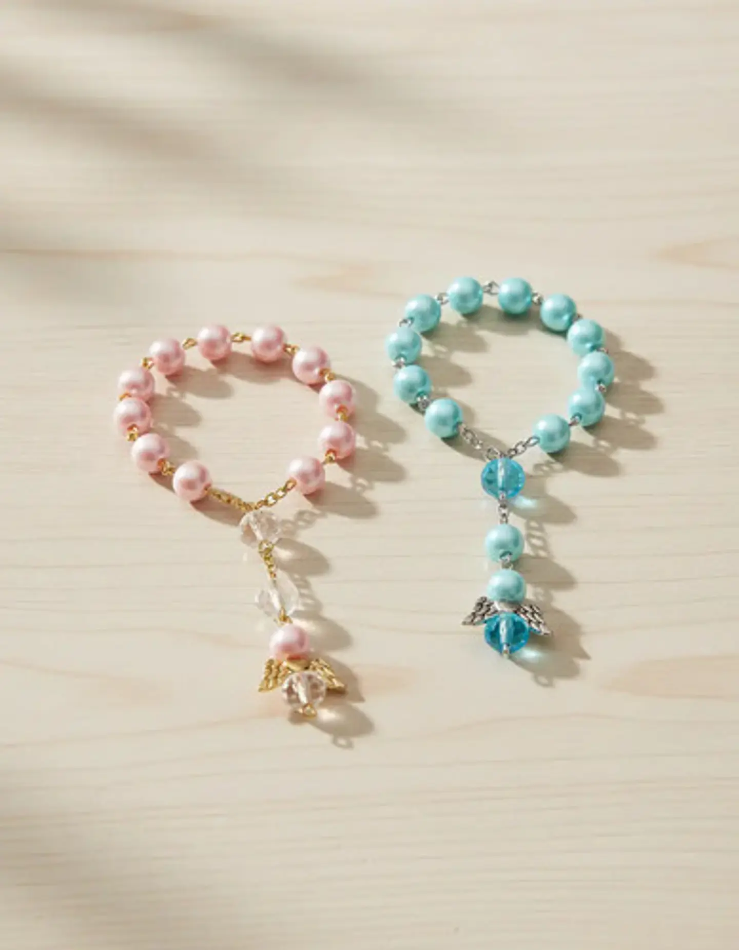 Set De 6 Pulseras Niños Rosario Ángel De La Guarda Bautismos 31