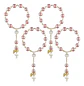 Set De 6 Pulseras Niños Rosario Ángel De La Guarda Bautismos - Miniatura 33