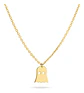 Collar Minimalista En Acero Para Mujeres Dije Fantasma Cute - Miniatura 1