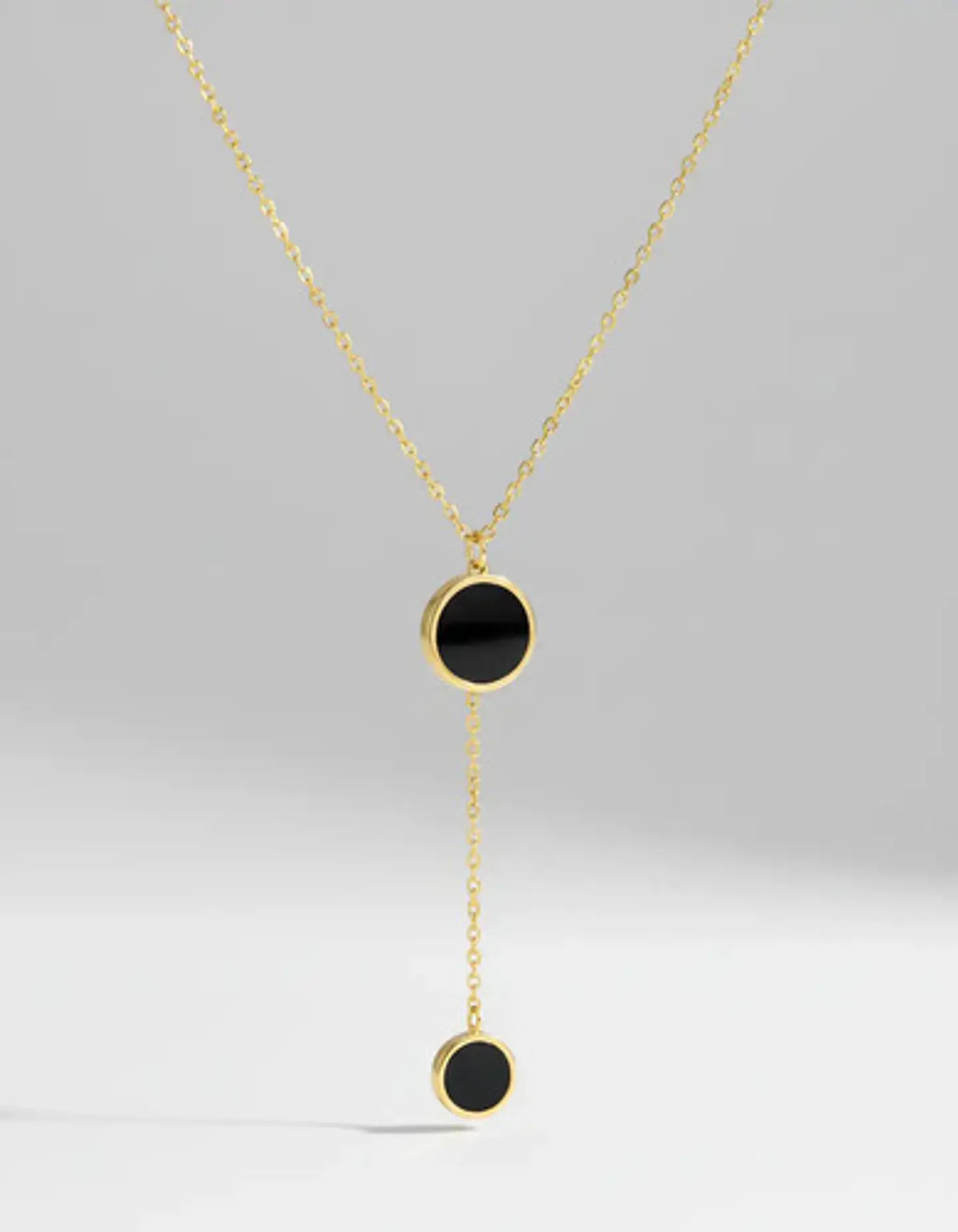 Collar Coreano En Acero Para Mujer Dije Moderno Minimalista 2