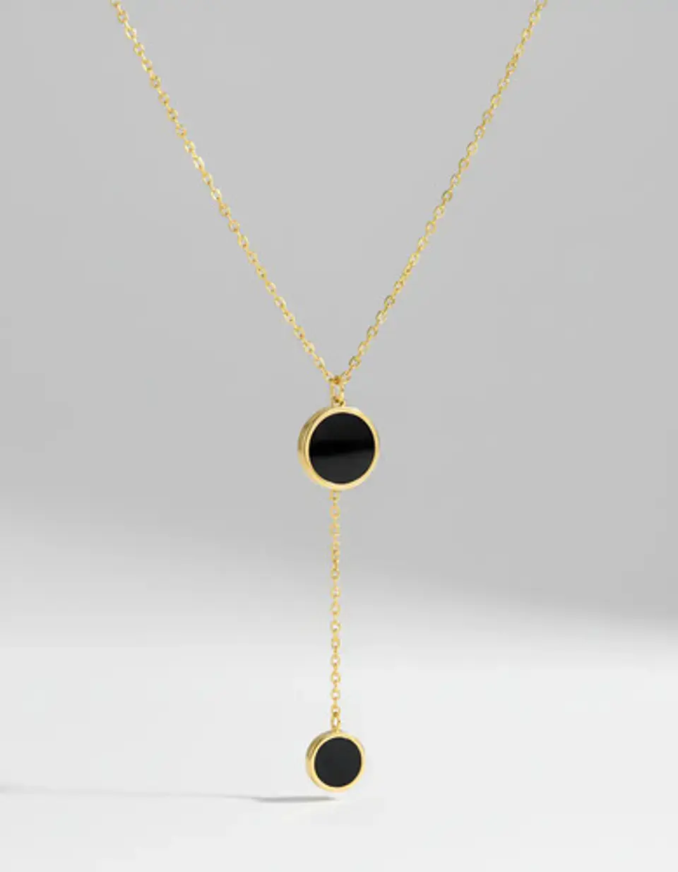 Collar Coreano En Acero Para Mujer Dije Moderno Minimalista 2