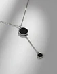 Collar Coreano En Acero Para Mujer Dije Moderno Minimalista - Miniatura 11