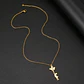 Collar Delicado En Acero Para Mujeres Dije Niña Con Globos - Miniatura 8