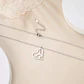 Collar Para Mujeres Dije Corazón Gimnasta De Acero Color Oro - Miniatura 13
