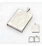 Collar Para Hombres Y Mujeres Dije Medallón Libro San Benito - Miniatura 2