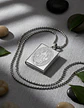 Collar Para Hombres Y Mujeres Dije Medallón Libro San Benito - Miniatura 8