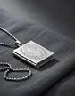 Collar Para Hombres Y Mujeres Dije Medallón Libro San Benito - Miniatura 9