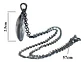 Collar Para Hombres Y Mujeres Dije Cristal Signos Zodiacales - Miniatura 8