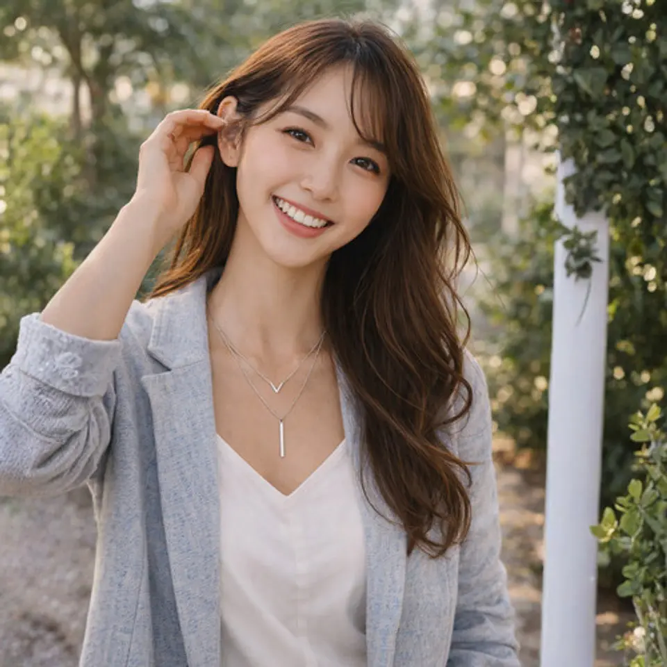Collar Para Mujer Dijesen V Geométrico  Estilo K Pop Minimal 16