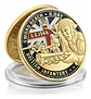 Moneda Coleccionable Militar Honor D-day Gold Beach 6.6.1944 - Miniatura 1