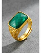 Anillo Para Hombre Mujer Piedra Cristal Ajustable Color Oro - Miniatura 24