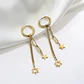Aretes Para Hombre Mujer Pendientes Estrella De David Cadena - Miniatura 5