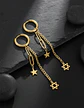 Aretes Para Hombre Mujer Pendientes Estrella De David Cadena - Miniatura 6