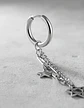 Aretes Para Hombre Mujer Pendientes Estrella De David Cadena - Miniatura 9
