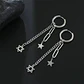 Aretes Para Hombre Mujer Pendientes Estrella De David Cadena - Miniatura 12
