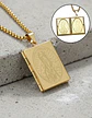 Collar Para Hombre Y Mujer Dije Relicario De La Virgen María - Miniatura 6