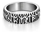 Anillo Vikingo Para Hombre Argolla De Acero Runas Futhark - Miniatura 2