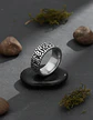 Anillo Vikingo Para Hombre Argolla De Acero Runas Futhark - Miniatura 8
