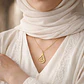 Collar Para Hombres Y Mujeres Dije Allah En Caligrafía Árabe - Miniatura 3