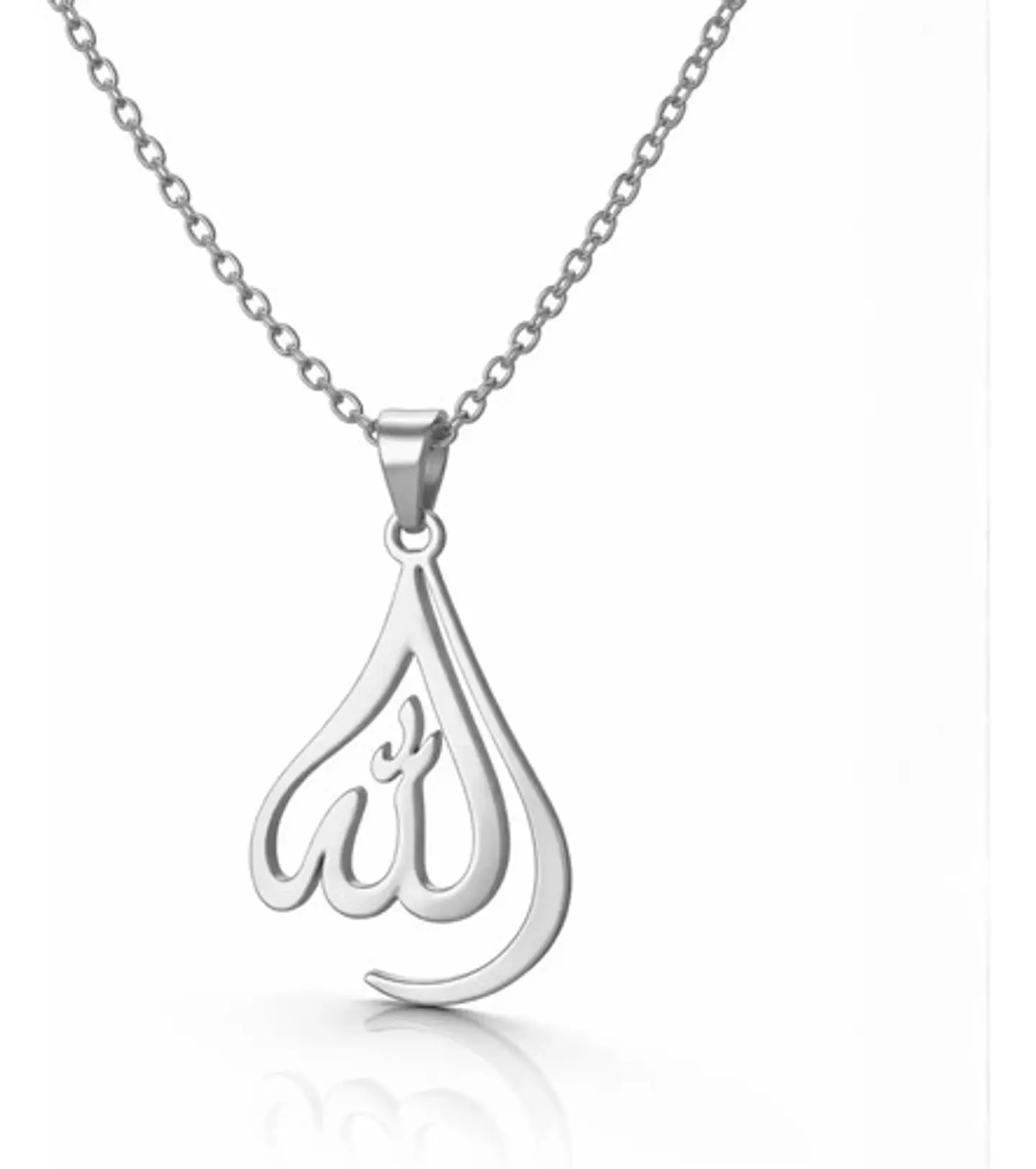Collar Para Hombres Y Mujeres Dije Allah En Caligrafía Árabe 10