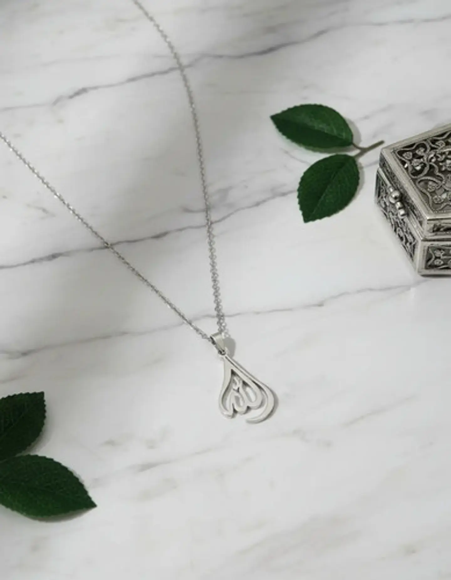 Collar Para Hombres Y Mujeres Dije Allah En Caligrafía Árabe 11