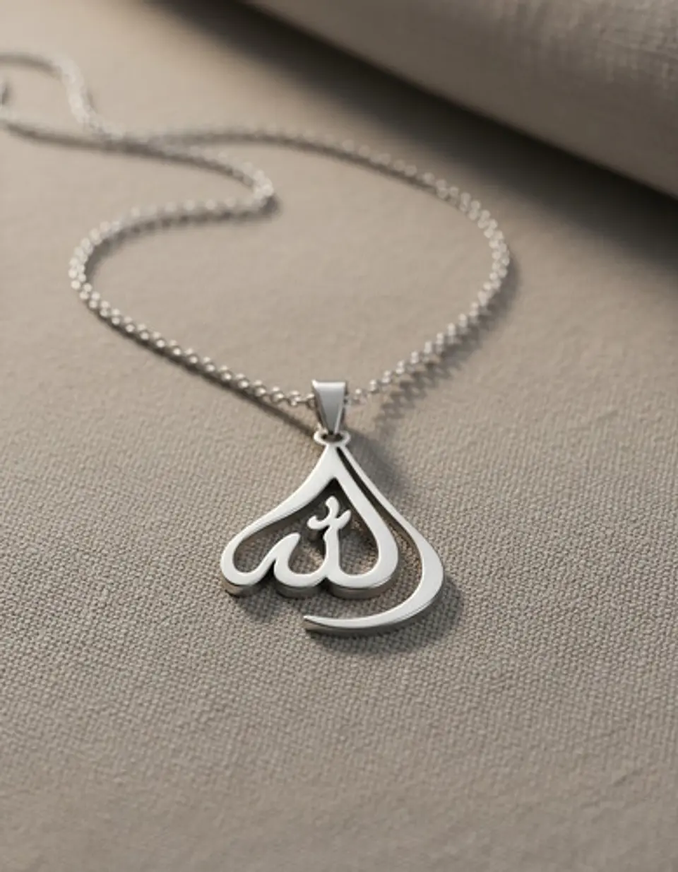 Collar Para Hombres Y Mujeres Dije Allah En Caligrafía Árabe 14