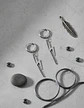 Aretes Para Hombre Y Mujer Pendientes Relámpago Con Cadena - Miniatura 11