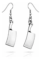 Aretes Para Hombre Mujer Pendientes Punk Cuchillo Carnicero - Miniatura 1