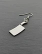 Aretes Para Hombre Mujer Pendientes Punk Cuchillo Carnicero - Miniatura 4