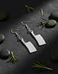 Aretes Para Hombre Mujer Pendientes Punk Cuchillo Carnicero - Miniatura 6