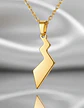 Collar De Acero Para Hombre Mujer Dije Cola Pikachu Pokémon - Miniatura 4