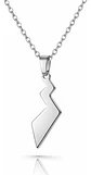 Collar De Acero Para Hombre Mujer Dije Cola Pikachu Pokémon - Miniatura 9