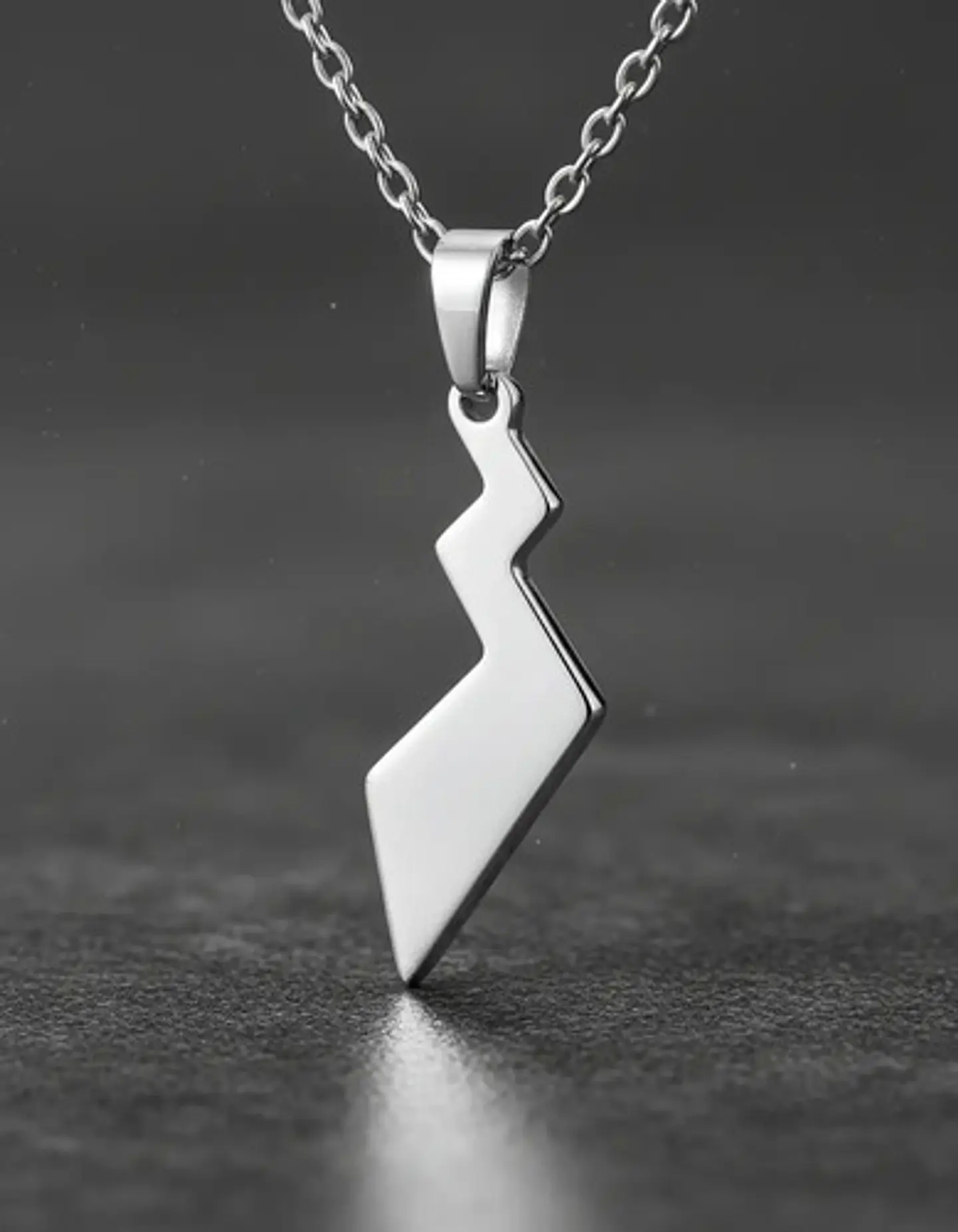 Collar De Acero Para Hombre Mujer Dije Cola Pikachu Pokémon 12