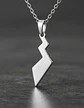 Collar De Acero Para Hombre Mujer Dije Cola Pikachu Pokémon - Miniatura 12