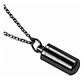 Collar Para Hombre Y Mujer Dije Urna Cilíndrica Para Cenizas - Miniatura 10