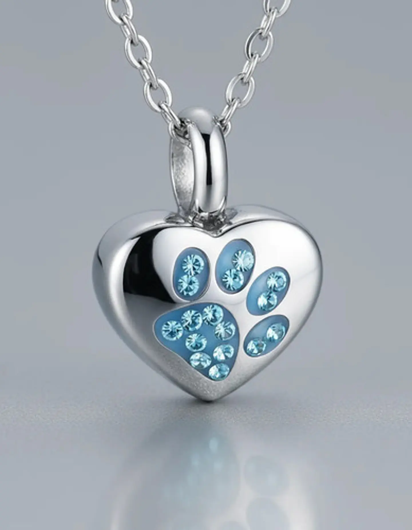 Collar De Acero Para Mujeres Dije Urna Corazón Para Cenizas 6