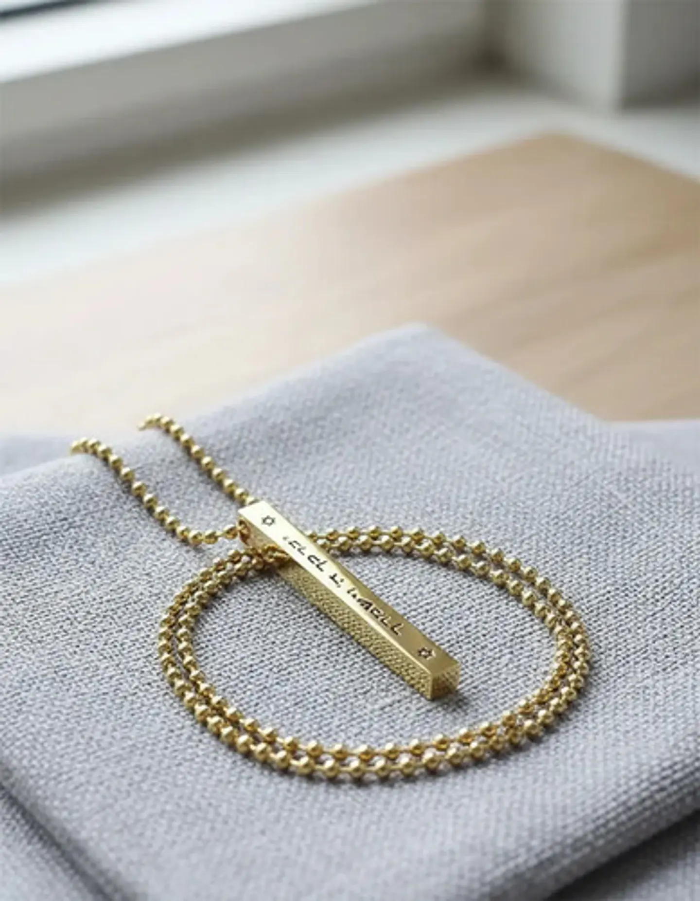 Collar Para Hombres Dije Barra Mezuzah Estrella De David 8