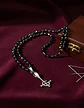 Collar De Acero Para Mujeres Dije Cruz Ghost Bc Papa Emerito - Miniatura 3