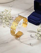 Brazalete De Acero Pulsera Para Mujeres Medallas San Benito - Miniatura 6
