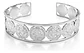 Brazalete De Acero Pulsera Para Mujeres Medallas San Benito - Miniatura 11