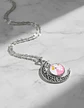 Collar Para Mujeres Niñas Dije Luna Cabujón Princesa Aurora - Miniatura 11